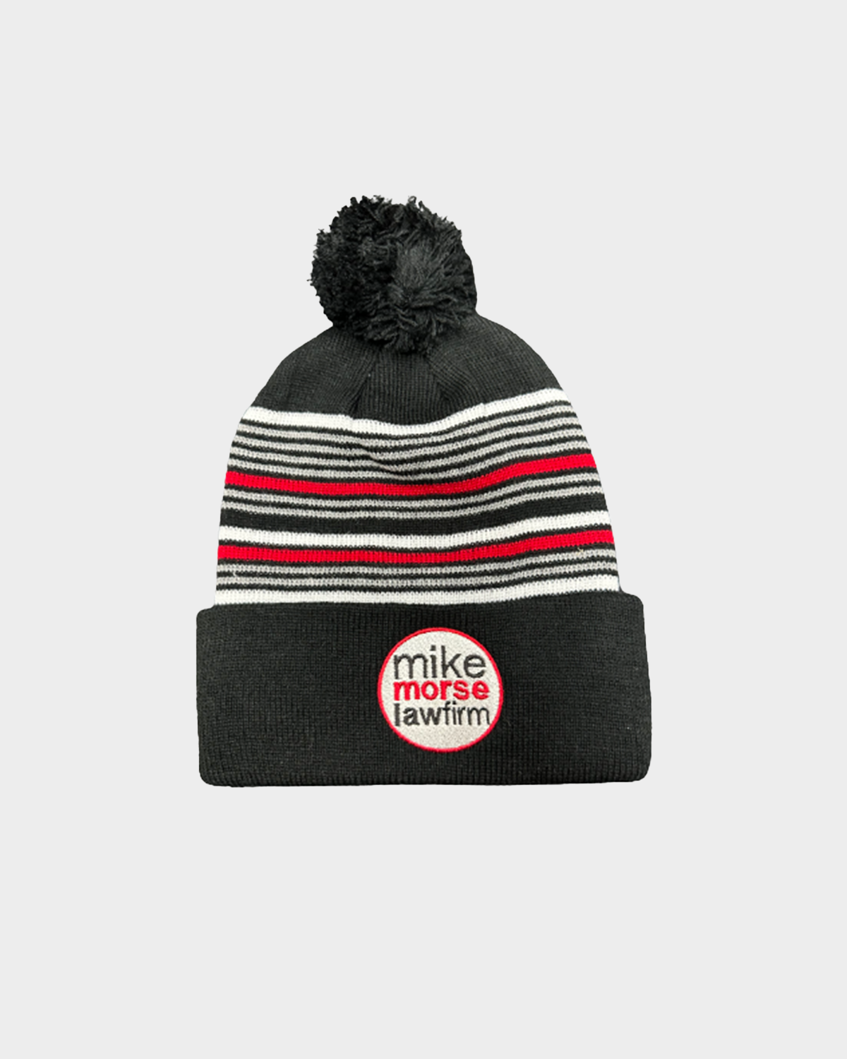 Striped Logo Beanie